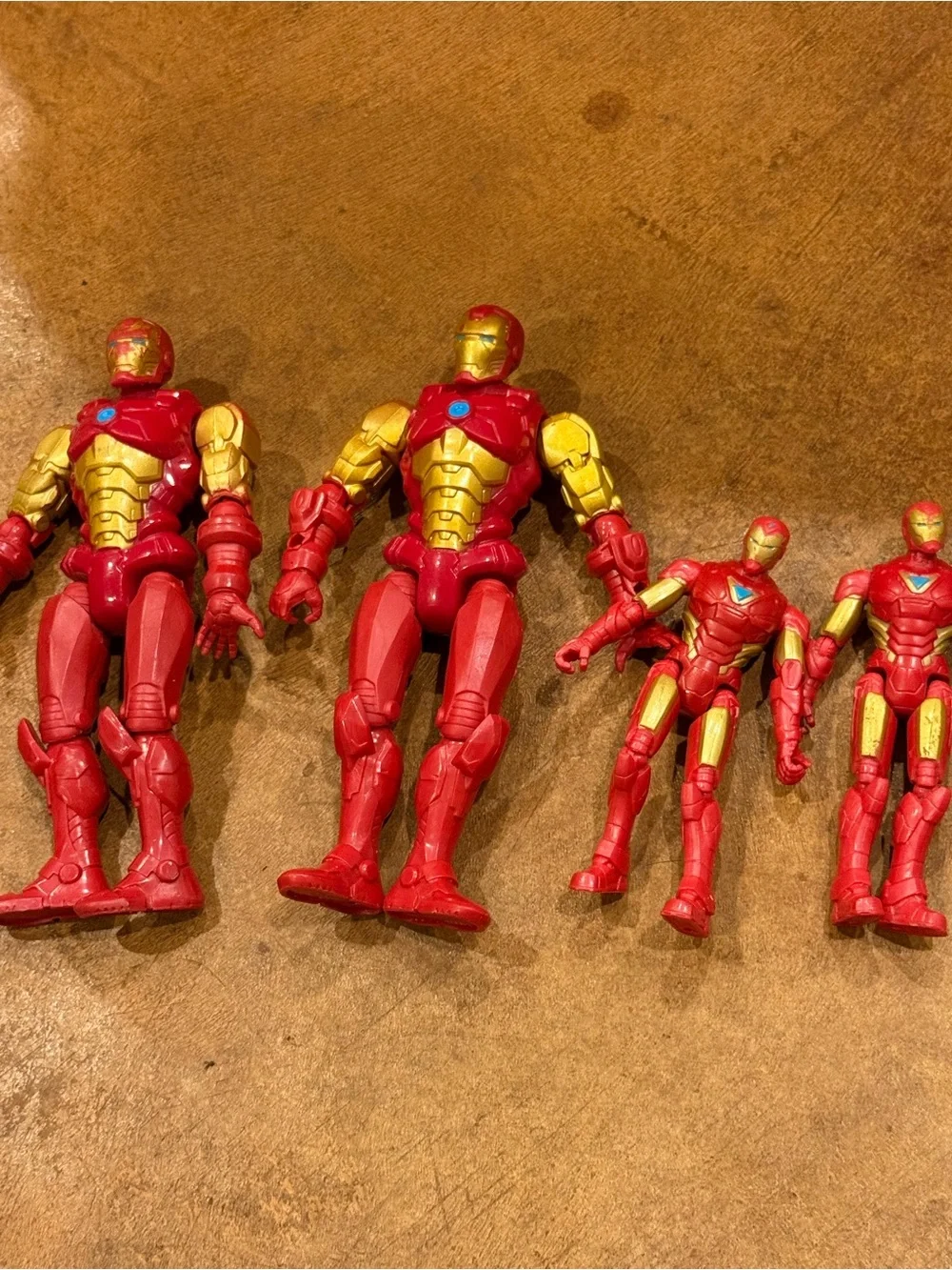 Marvel iron man figures